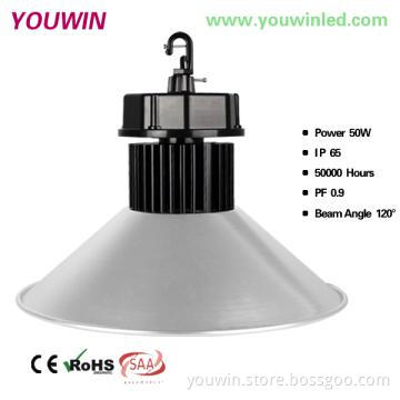 Aluminum Heatsink 50W High Bay LED Light CE RoHS SAA